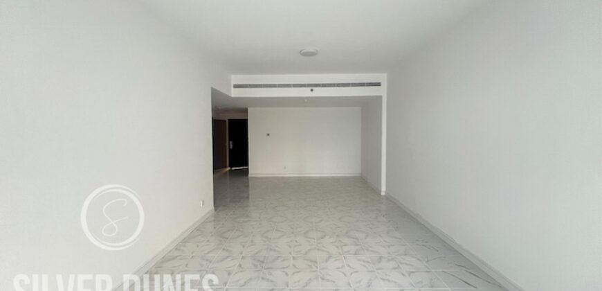 Spacious Three Bedroom With Balcony | Closed Kitchen | Side Road View