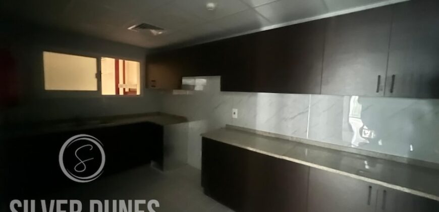 Spacious Three Bedroom With Balcony | Closed Kitchen | Side Road View